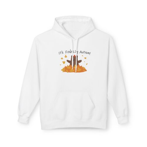 Autism Awareness Fall Hoodie - It's Finally Autism!